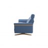 Stressless Stella Wood Recliner Sofa | Leather
