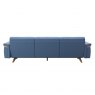Stressless Stella Wood Recliner Sofa | Leather