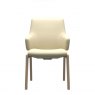 Stressless Laurel Low Back Dining Armchair | D100 | Leather