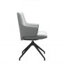 Stressless Laurel Low Back Dining Armchair | D350 | Leather