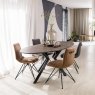 Habufa Masura Dining Table | Anthracite