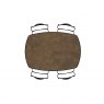 Habufa Masura Dining Table | Rust
