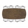 Habufa Masura Dining Table | Rust