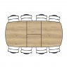 Habufa Masura Extendable Dining Table | Natural