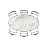 Habufa Masura Ellipse Bar Table | Anthracite