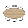 Habufa Masura Ellipse Bar Table | Natural