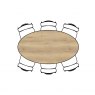 Habufa Masura Ellipse Bar Table | Natural