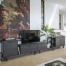 Habufa Ridge Cabinet | Castle Anthracite