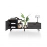 Habufa Ridge Cabinet | Castle Anthracite