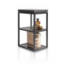 Habufa Ridge Metal Element | Castle Anthracite