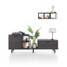 Habufa Ridge Hanging Metal Element | Castle Anthracite