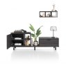 Habufa Ridge Hanging Metal Element | Castle Anthracite
