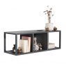 Habufa Ridge Hanging Metal Element | Castle Anthracite