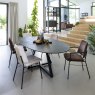 Habufa Ridgefield Dining Table | Castle Anthracite