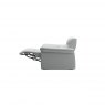 Stressless CLEARANCE | Mary | 2 Seater Fixed Sofa and Electric Reclining Armchair | Misty Grey Leather
