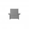 Stressless CLEARANCE | Mary | 2 Seater Fixed Sofa and Electric Reclining Armchair | Misty Grey Leather