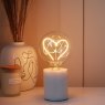 Steepletone CLEARANCE | Heart | LED Bulb